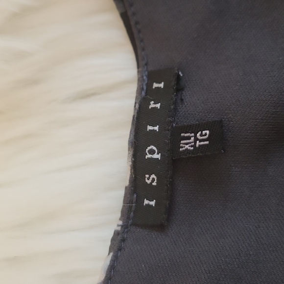 ISPIRI Grey Layered Ruffled Sleeveless Blouse XL - Picture 13 of 14